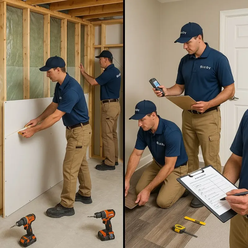 Repairs and Reconstruction process in Robertsville, NJ